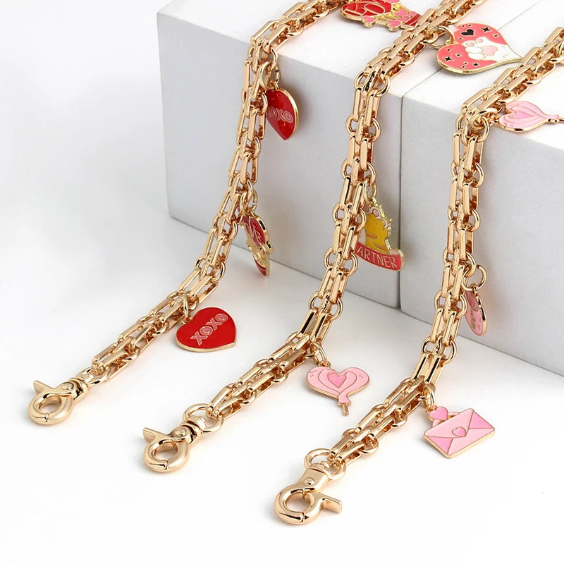 Romantic Love Bag Extension Chain