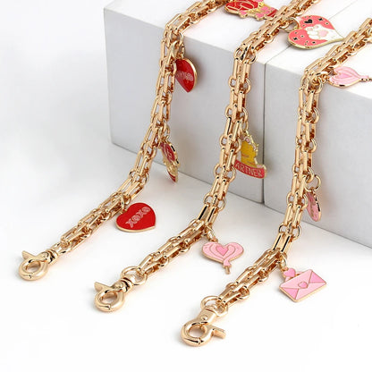 Romantic Love Bag Extension Chain