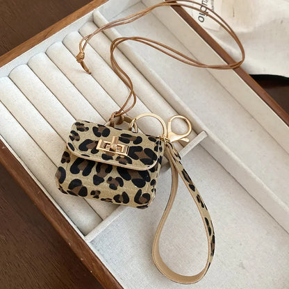 Leopard Print Bag Pendant