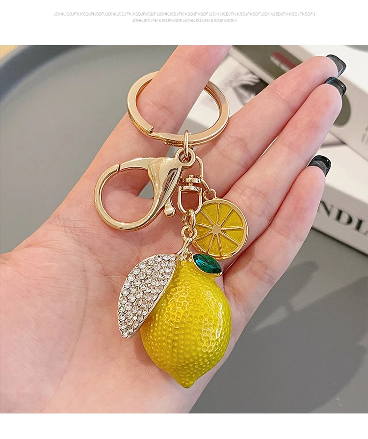 Fruit Charm Keychain