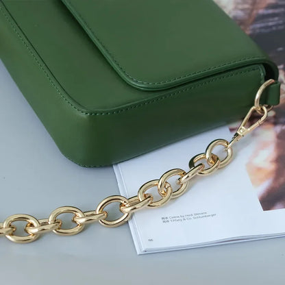 Gold Metal Chain Bag Strap