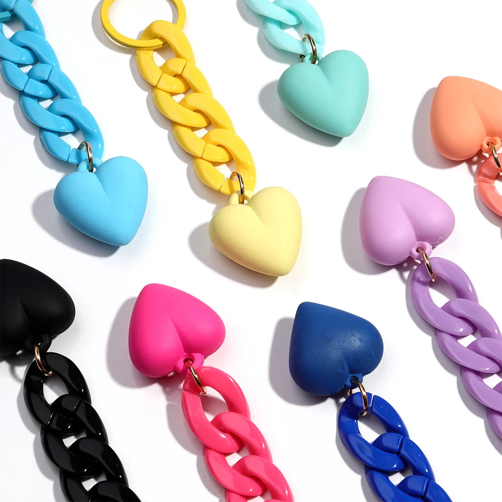 Heart Acrylic Keychain