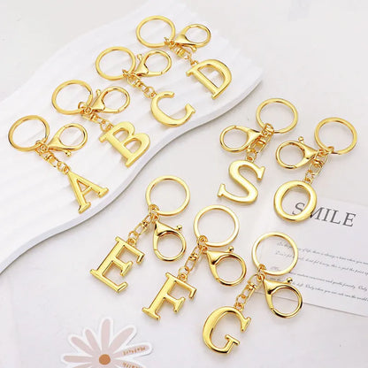 Initial Letter Keychain