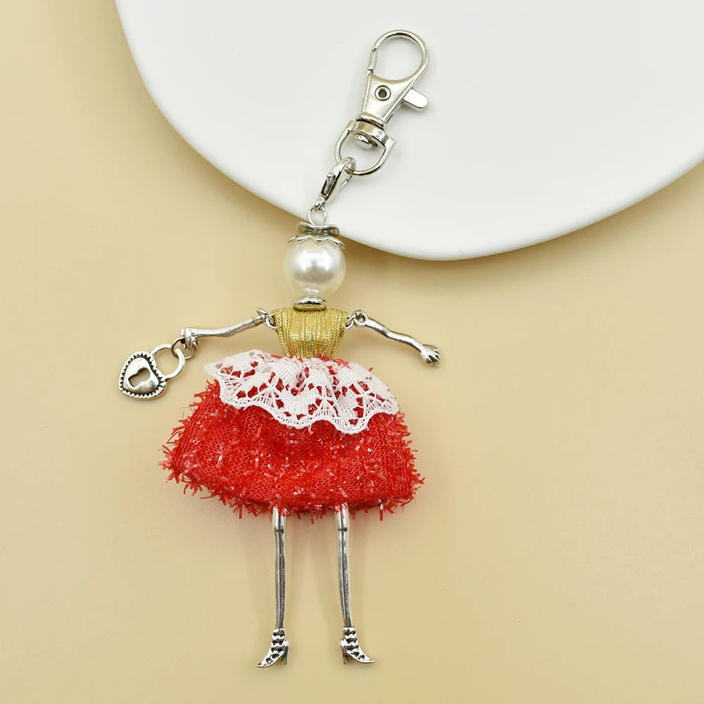 Fashion Doll Purse Charm