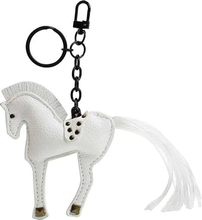 Leather Pony Bag Charm