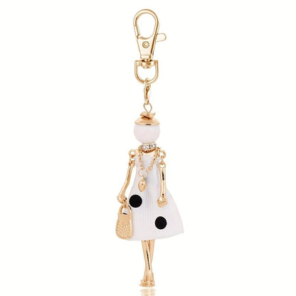 Fashion Doll Keychain Pendant