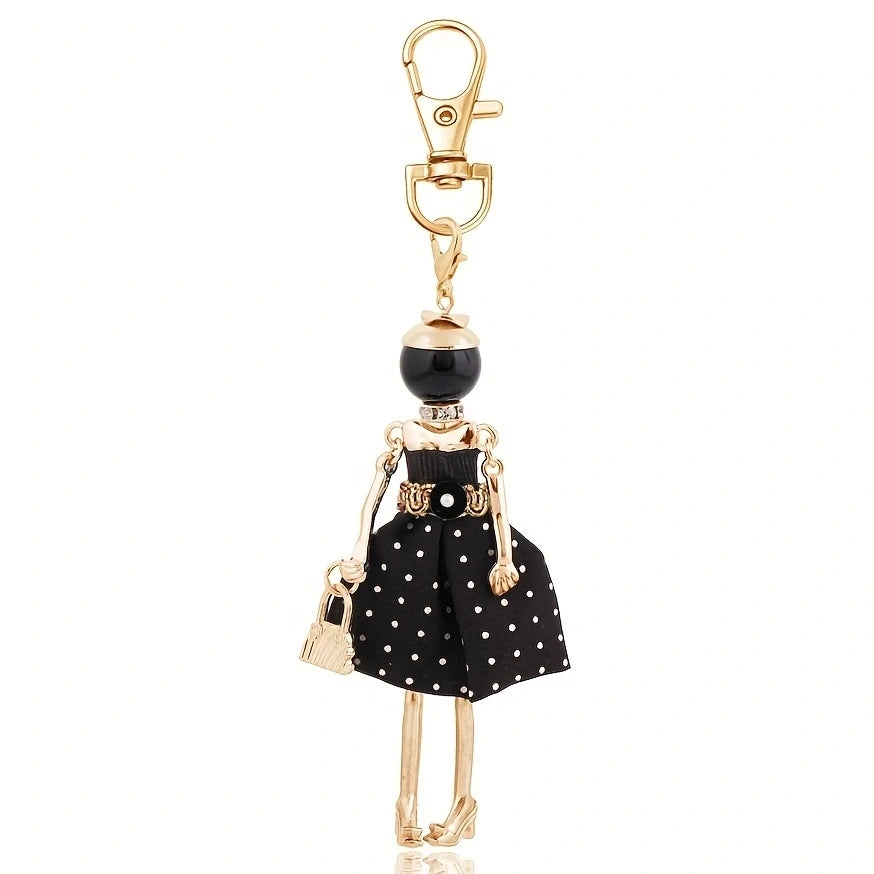 Fashion Doll Keychain Pendant