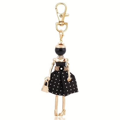 Fashion Doll Keychain Pendant