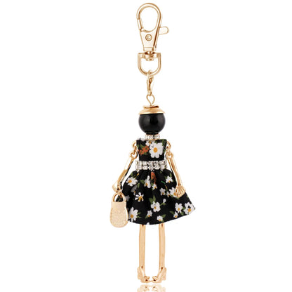 Handmade Fashion Doll Keychain