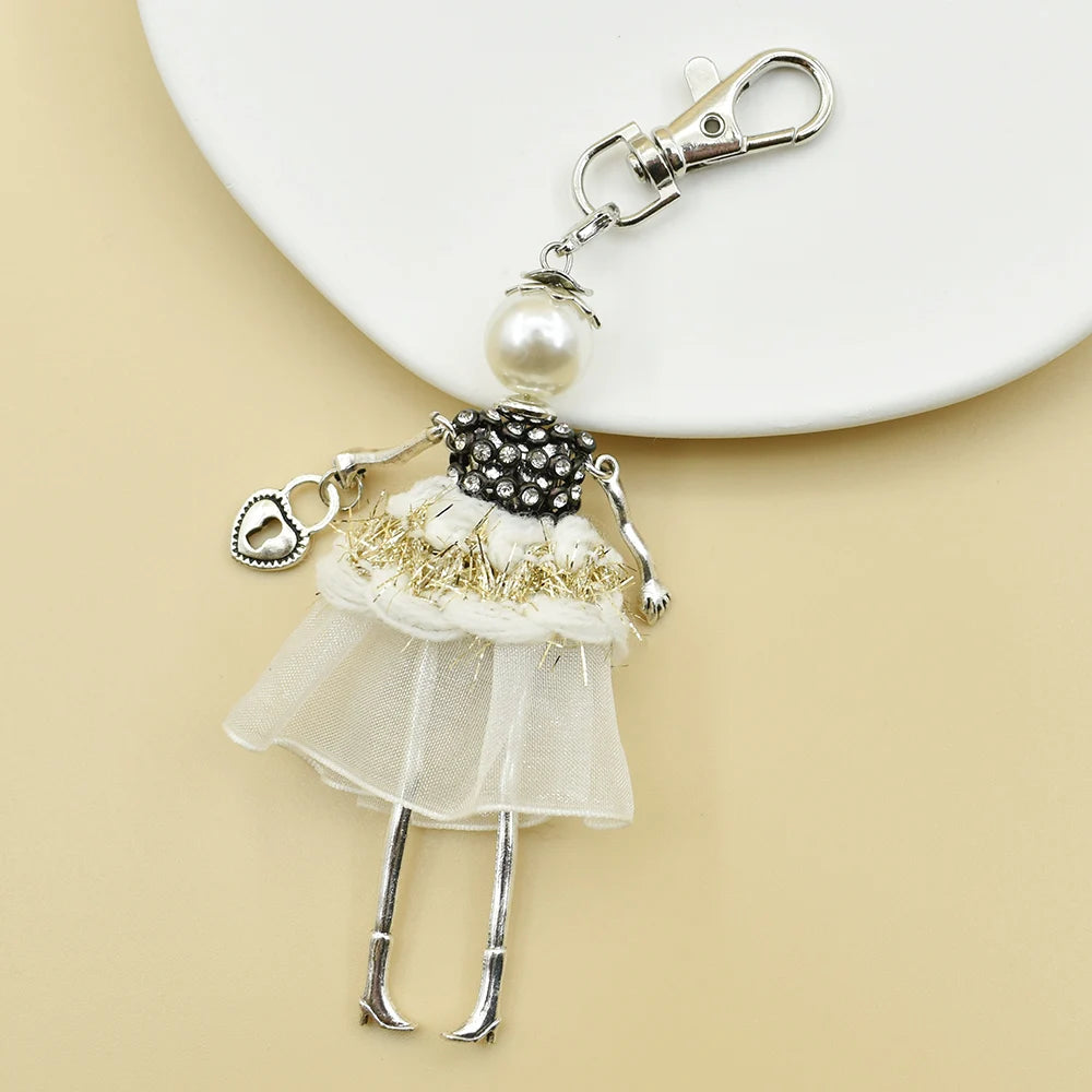 Fashion Doll Purse Charm