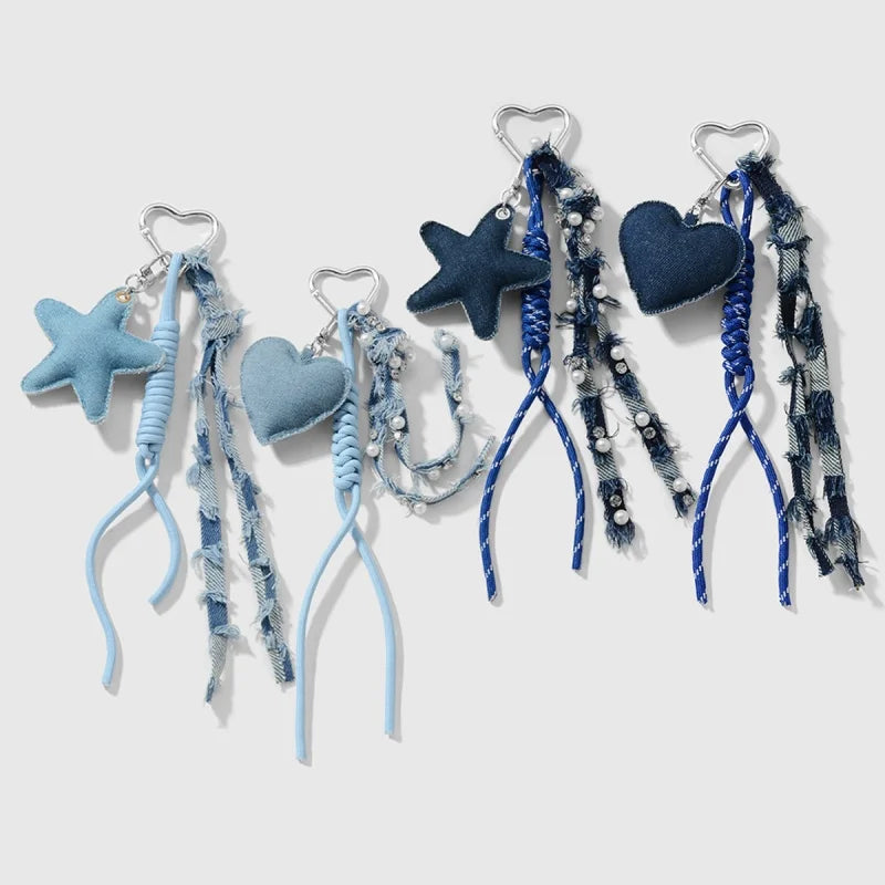 Heart Bag Charm Keychain