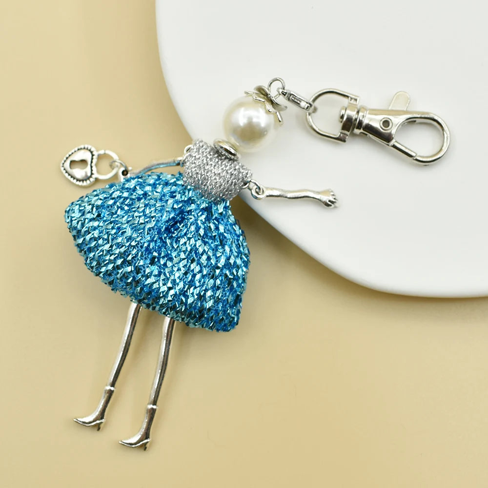 Fashion Doll Purse Charm