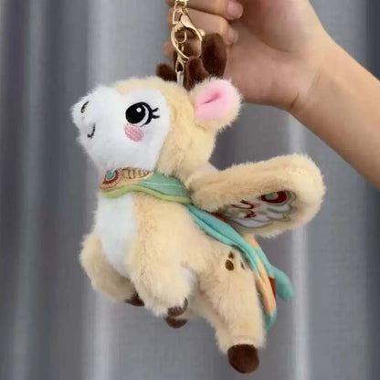 Soft Flying Cat Bag Charm