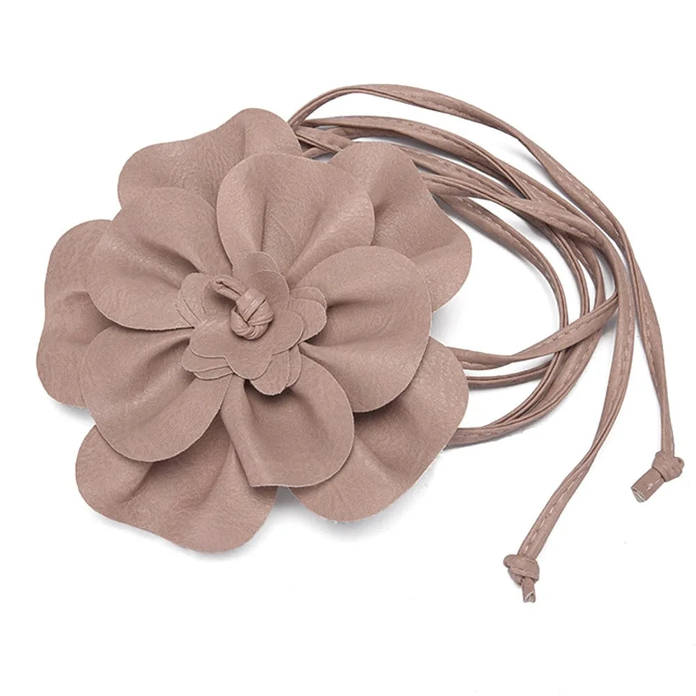 Floral Rope Waist Belt