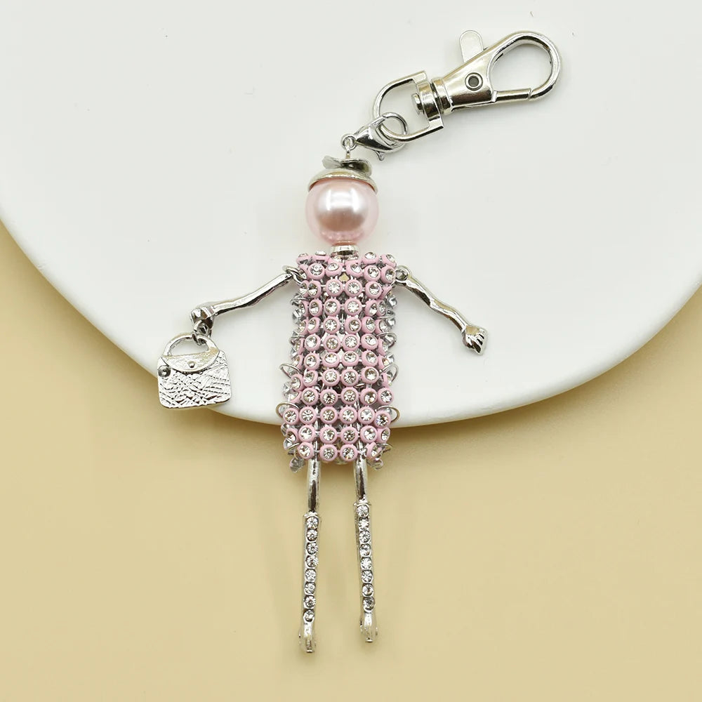 Fashion Doll Purse Charm