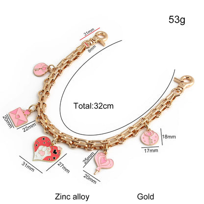 Romantic Love Bag Extension Chain