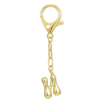 Initial Letter Keychain