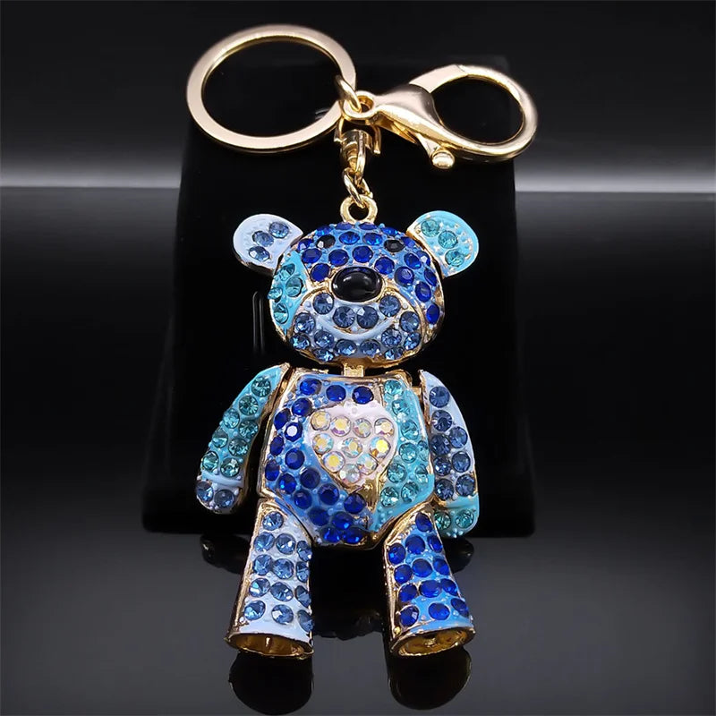 Crystal Rhinestone Keychains