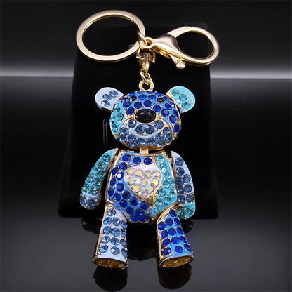 Crystal Rhinestone Keychains