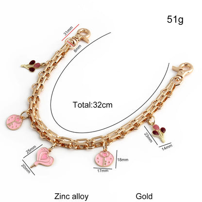 Romantic Love Bag Extension Chain