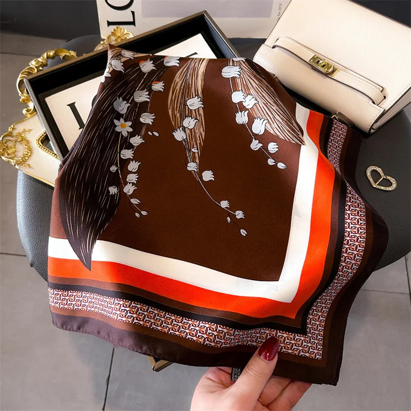 Silk Foulard Scarfs