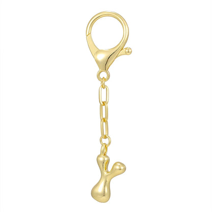 Initial Letter Keychain