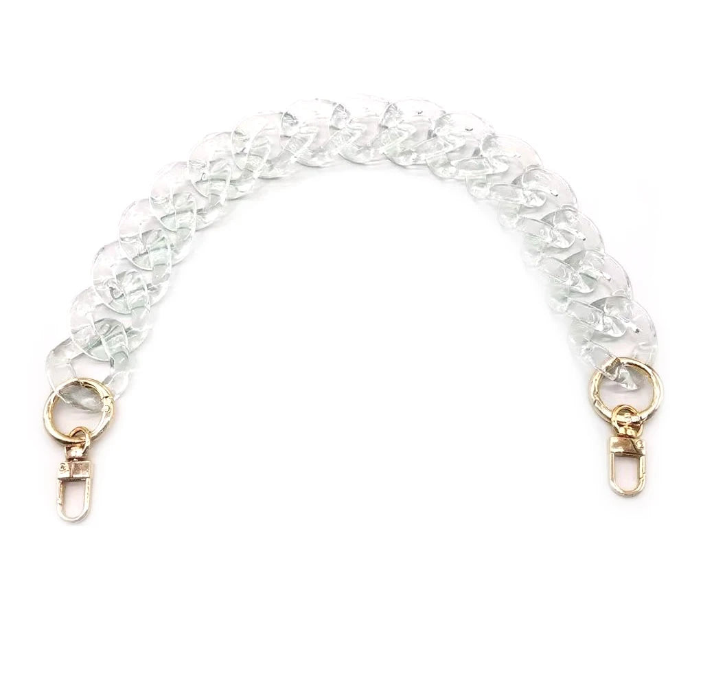 Chunky Acrylic Bag Chain Strap