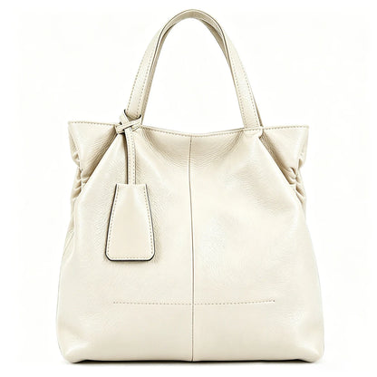 Soft Ruched Bucket Shoulder Bag