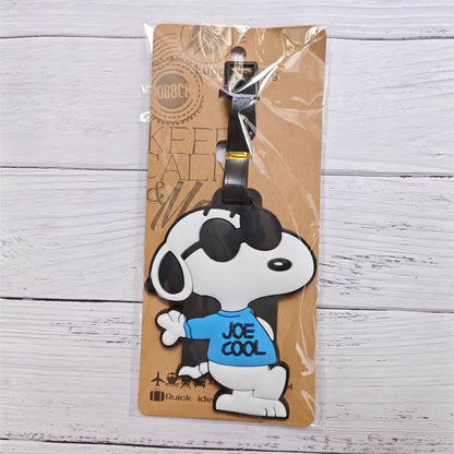 Snoopy Luggage Tag