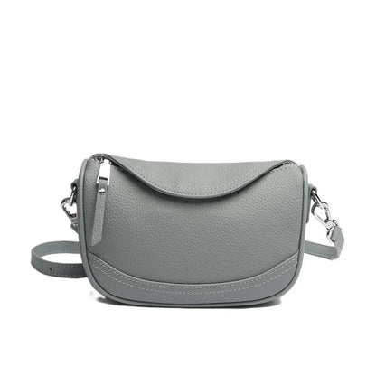 Genuine Leather Saddle Shoulder & Crossbody Bag