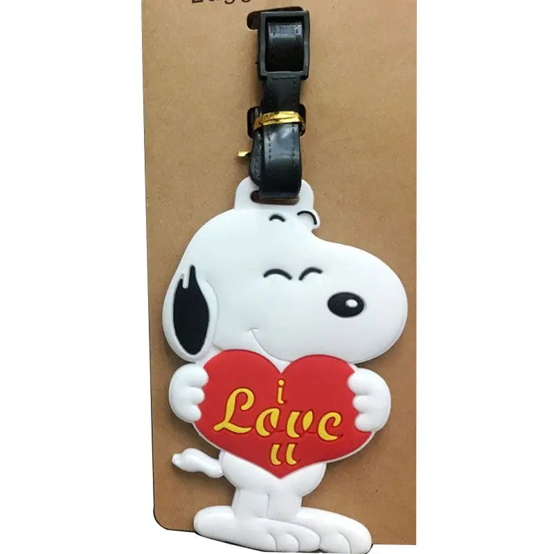 Snoopy Luggage Tag